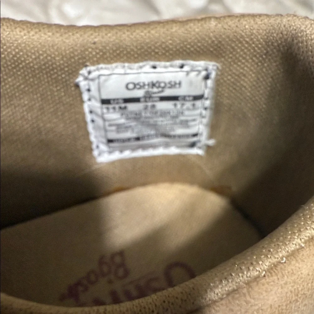 OshKosh B'gosh Tan Kids Dress Shoes